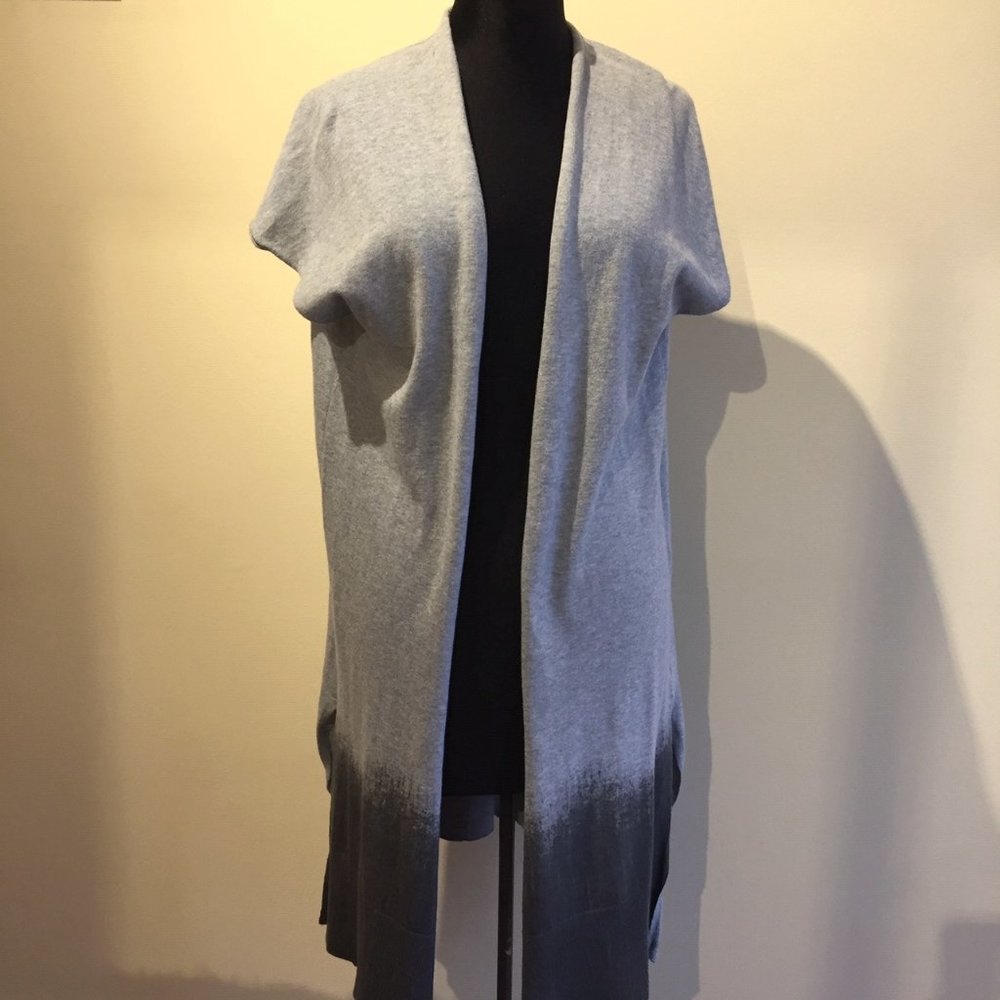 SANDWICH_ cotton cardigan/vest (S)
